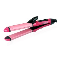 2 in 1 Bueaty Set Hair Curler Hair Straightener Versatile Combo Curling And Straightening Hair Iron 220V-240V 