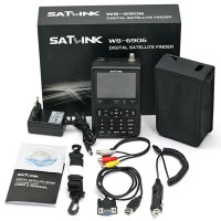 Satlink WS-6906 3.5" DVB-S FTA Digital Satellite Meter Satellite Finder WS 6906 Satlink WS6906