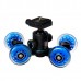 Pro Dolly DSLR Camera Floor Slider Track Talbe Car Video For Canon 5D2