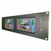 LILLIPUT RM-7028S Dual 7" 3RU Rack Monitors IPS Screens Viewing SD HD and 3G-SDI