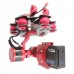 Red 2-axis BGC Brushless Camera Gimbal GoPro3 DJI Phantom Motors Controller PTZ Complete DIY KIT Set