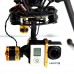 Ready to Use FPV 2-axis BGC Brushless Camera Gimbal GoPro3 w/ Motors Controller PTZ