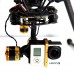 FPV 2-axis BGC Brushless Camera Gimbal Mount PTZ w. Motors for GoPro3 Golden Version 