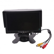 FPV Aerial Photography 7" LCD TFT Color Monitor 800*480 DPI For RC Helicopter