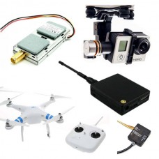 DJI Phantom 2 RC RTF Quadcopter Drone+ DJI H3-2D GoPro Gimbal & Lawmate Telemetry & IOSD Mini Ready FPV Multicopter