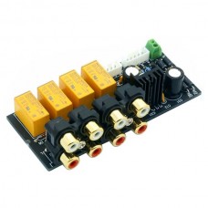 4 Channel Stereo Audio Signal Selection Board for AMplifier Board DIY