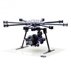 HY-8-100 Professional FPV Glass Fiber Octacopter Multicopter for 5D/7D/D90 DSLR Camera Gimbal