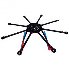 NFR-X6 900mm Carbon Fiber Folding Octocopter FPV Multicopter Frame & Landing Gear