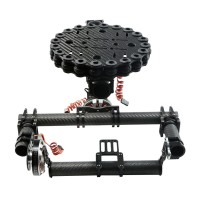 FC Carbon Fiber Three-axis Brushless Gimbal Camera Mount Kit for 5D3 FPV Aerial Photography