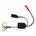 Clover Antenna+200MW 5.8G5.8G 200mW AV Wireless Transmitter 8CH Video FPV Dual AV output 500M-white