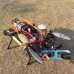 ATG H4 650mm Alien FPV Folding Aircraft Quadcopter Frame + 180mm Tall Landing Skid Gear