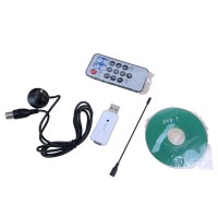 USB DVB-T & RTL-SDR Realtek RTL2832U & R820T DVB-T Tuner Receiver PAL IEC Input