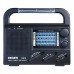 Degen DE16 Multifunction Handcranking / Solar Powered Radio w/ 3-LED Lamp