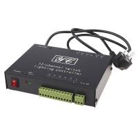 DMX512 12-Channel Switch Lighting Relay Controller Sand Table Model Controller
