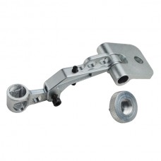 FPV Monitor Quick Mount Support Bracket w/Gravity Regulator for Futaba Transmitter Silver