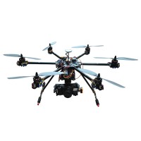 HM6566 FPV Multi-Rotor Aircraft w/ DSLR Brushless Gimbal Ready to Go Hexacopter