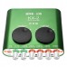 XOX KX2 KX-2 Net Singer USB External Sound Card Network K Song + Microphone & Small Gift - Green