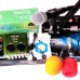 XOX KX2 KX-2 Net Singer USB External Sound Card Network K Song + Microphone & Small Gift - Green