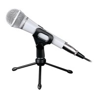 Takstar PCM-5550 Condensor KTV Microphone for Party Meeting-White