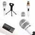 Takstar PCM-5550 Condensor KTV Microphone for Party Meeting-White