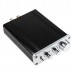 68WX2 Stereo Audio Amplifier Hi-Fi Class-D Digital Amp TDA7498L + LM1036 Amp-Silver Panel