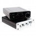 68WX2 Stereo Audio Amplifier Hi-Fi Class-D Digital Amp TDA7498L + LM1036 Amp-Silver Panel