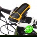 RV77 Portable Outdoor Riding Amplifier Lighter Bike Loudspeaker Multifunction 2-in-1 w/ 4G Card