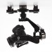 Z20000 Professional FPV 3-axis Brushless Gimbal TV FPV Aerial Photography for 5DII 5D2 DSLR Camera 