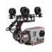 X-CAM Kingkong-450 25mm Tube Quadcopter + X-CAM X100B Two-axis Aluminum Brushless Gimbal