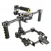 3 axis DSLR Glassy Carbon Fiber Handle Brushless Gimbal w/5208 Motor Movie photography