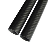 2pcs 16*14*500MM 3K Pure Carbon Fiber Tube for RC Multi-rotor DIY 500mm