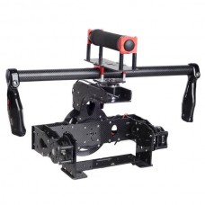 Feiying Handle Carbon Fiber 3 Axis Brushless Gimbal Camera Mount w/Motors for 5D & Other DSLR FPV Photography