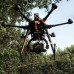 2 Axis DSLR Carbon Fiber Gimbal 5D2 FPV Camera Mount PTZ for DJI S800 Hexacopter
