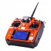 AT10 2.4G 10CH Transmitter Radio System TX&RX 2KM 10C for FPV Multi-rotor Aircraft