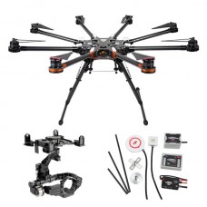 DJI S1000 Premium Spreading Wings Octocopter FPV Foldable Multi-rotor + DJI WKM And 5DII or 5DII Brushless Gimbal 