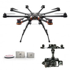 DJI S1000 Premium Spreading Wings Octocopter FPV Multi-rotor + DJI A2 Autopilot and Zenmuse  Z15 or GH3 Brushless Gimbal 