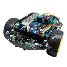 51 MCU Development Board C51 R2 Smart Car Chassis Tracking Barrier Avoidance Electronic Design Contest