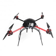 AQ-600 Carbon Fiber Quadcopter Frame 550mm FPV Multicopter Kit with Landing Skid 