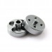 1 Pair CW/CCW Silver CNC Aluminum Alloy Quick Mount Propeller Adapter Propeller Base Holder