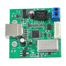 Ljm USB to SPDIF Coaxial I2S Processor Converter SA9023 Chip Support 24 bit 96K Sampling