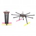 3 deg Version SkyKnight X6-1100 22mm Carbon Fiber FPV Hexacopter DSLR Folding Multicopter +Landing Skid Kit