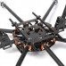 3 deg Version SkyKnight X6-1100 22mm Carbon Fiber FPV Hexacopter DSLR Folding Multicopter +Landing Skid Kit