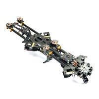 FPV Bumblebee Flyman Quadcopter Frame ARF Assembled Combo and 3-Axis Gopro Brushless Gimbal