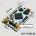 STM32 AHRSIMU Nine Axis Attitude Sensor Module MPU6050 HMC5883 Four Axis Flight Control Car Control Module