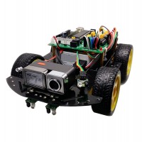  HJ-4WD-WIFI Smart Car Wifi Camera Video Transmission Remote Monitoring Intelligent Car Robot