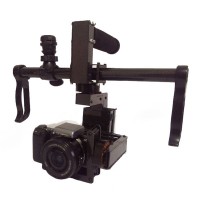 SteadyMaker 3-Axis Handheld Brushless Gimbal Stabilizer w/Motor & AlexMos Controller for Sony DSLR or Similar Mini DSLR Camera