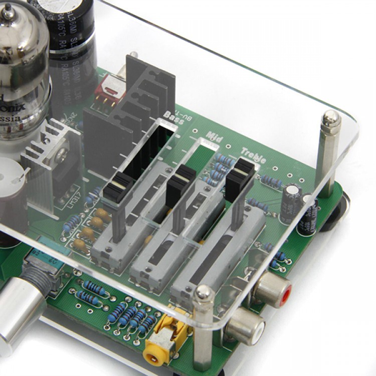 6922EH Bravo V3 Tube Valve Headphone Amplifier EQ Eqalizer Pre Amp 6922