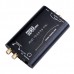 MUSE HI-FI DAC TDA1543 DIR9001 Decoder Digital Coaxial Optical Decoder w/ Power Supply - Silver