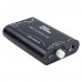 Muse MINI TDA1793 DAC (PCM1793+DIR9001+OPA2134) PC DAC Headphone Amplifier + Power Supply -Silver