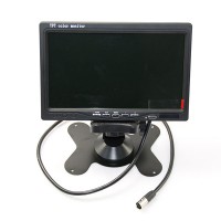 7 inch LCD Monitor TFT HD Screen FPV Monitor w/ Backcase for Car & FPV Photography 480x232